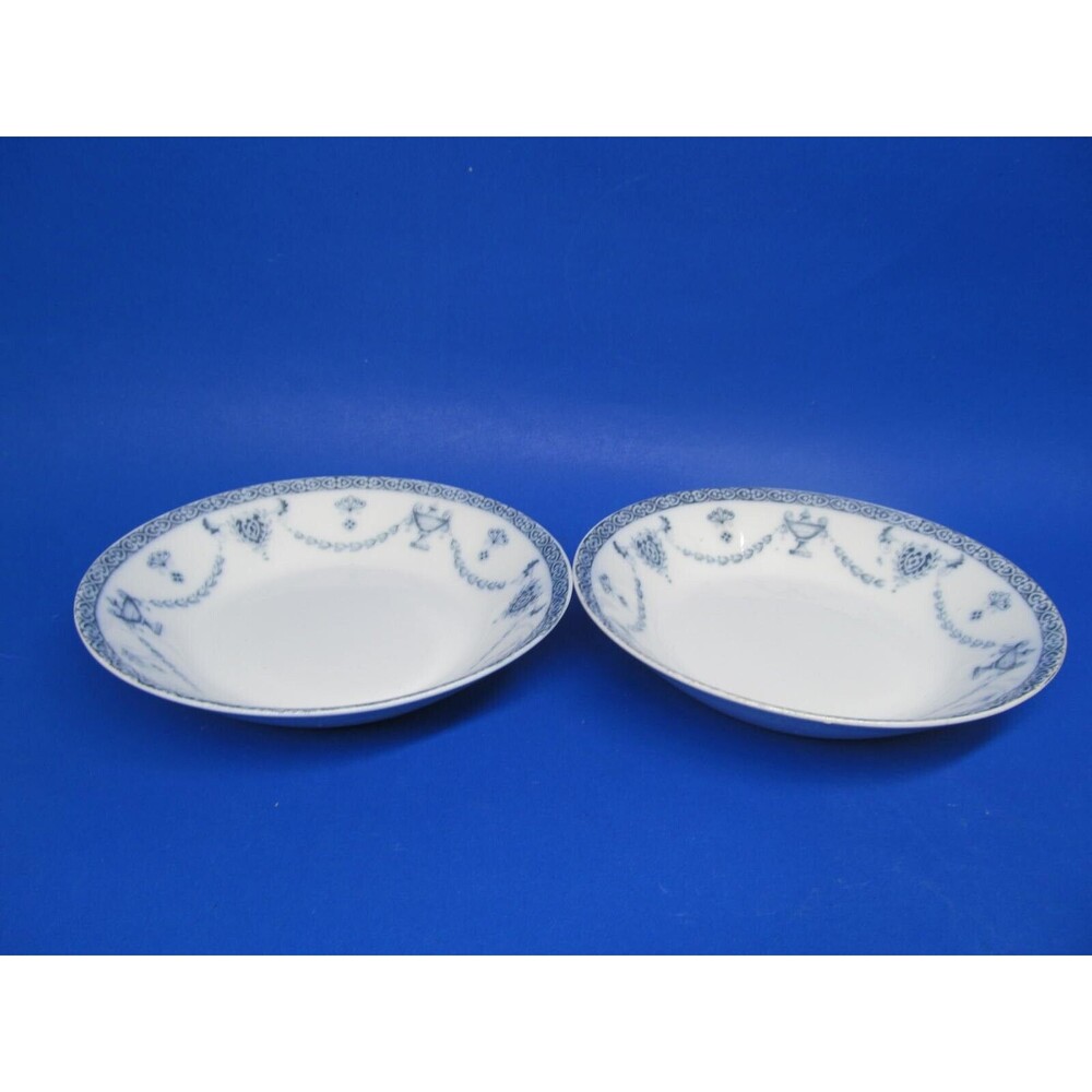 Johnson Brothers The Villiers Set Of 2 Vintage 6 1/4" Cereal  Bowls VGC